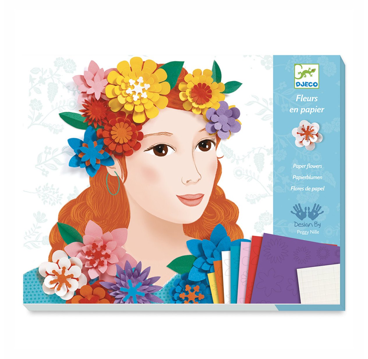 Activité Papier - Jeunes Filles en Fleurs