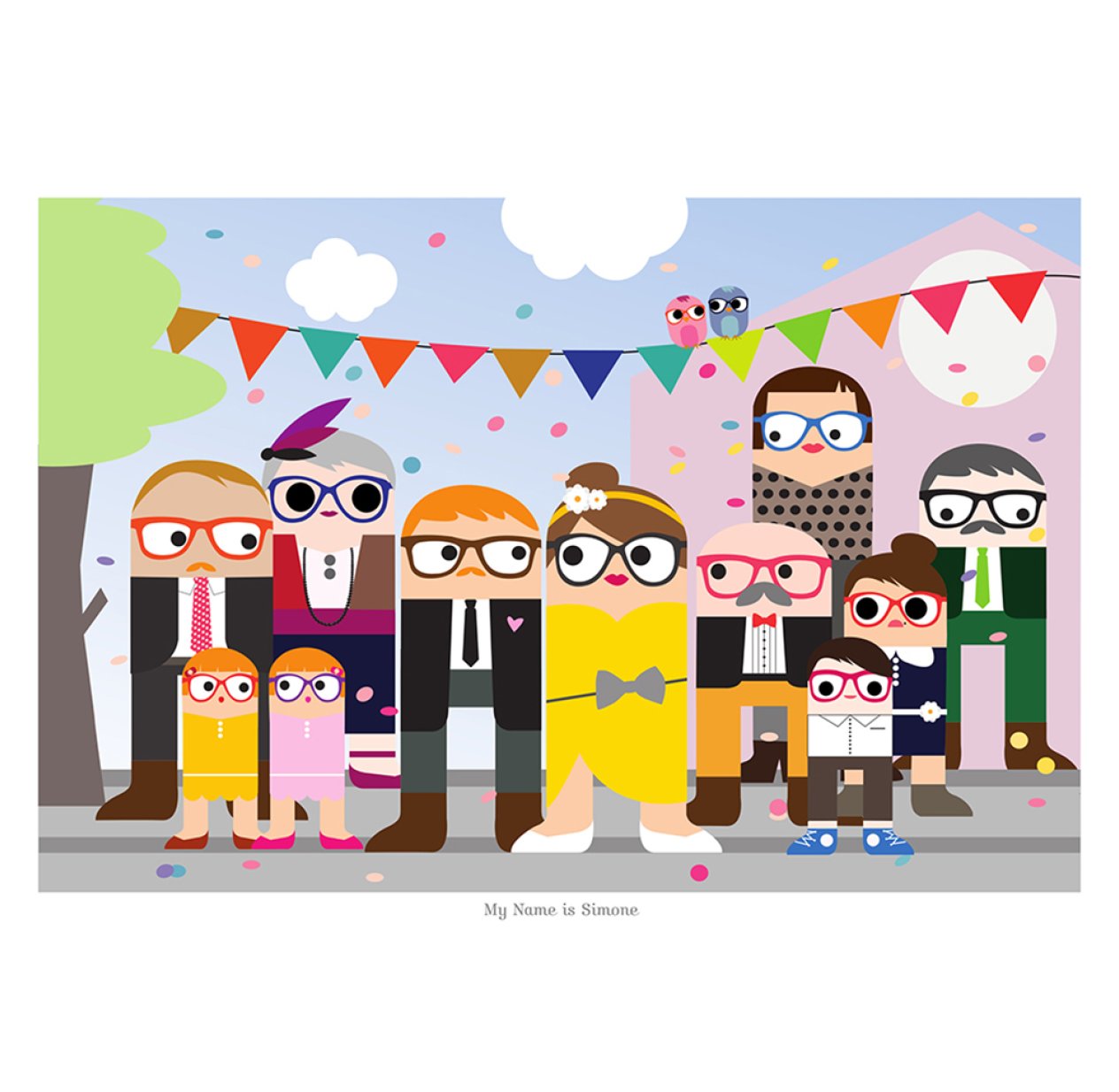 Affiche Fête de famille