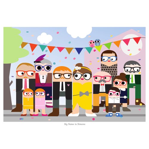 Affiche Fête de famille