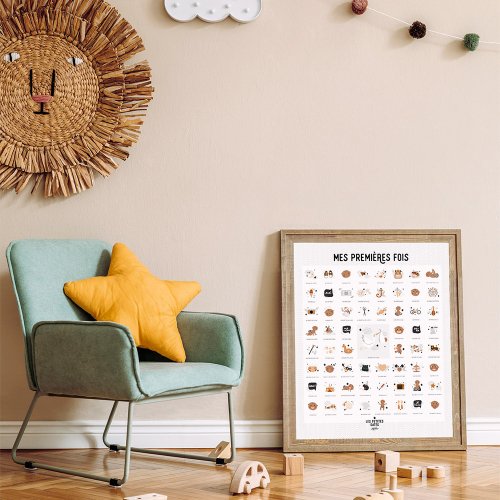 Affiche Mes Premières Fois - Peau foncée