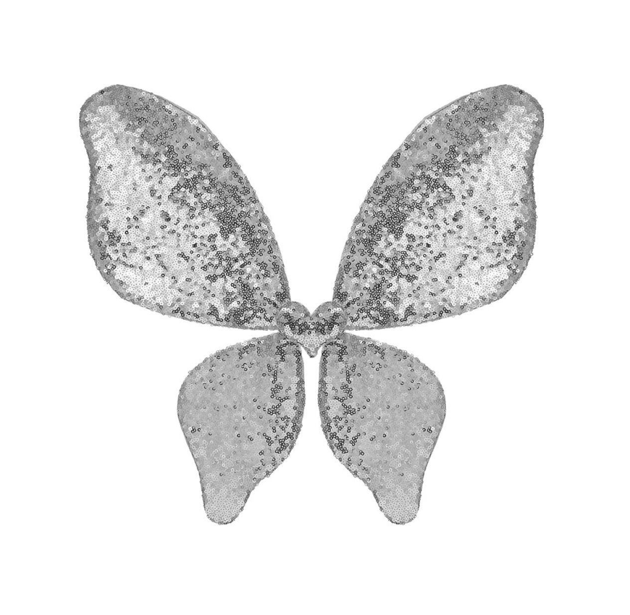 Ailes de Fée Sequins - Argent
