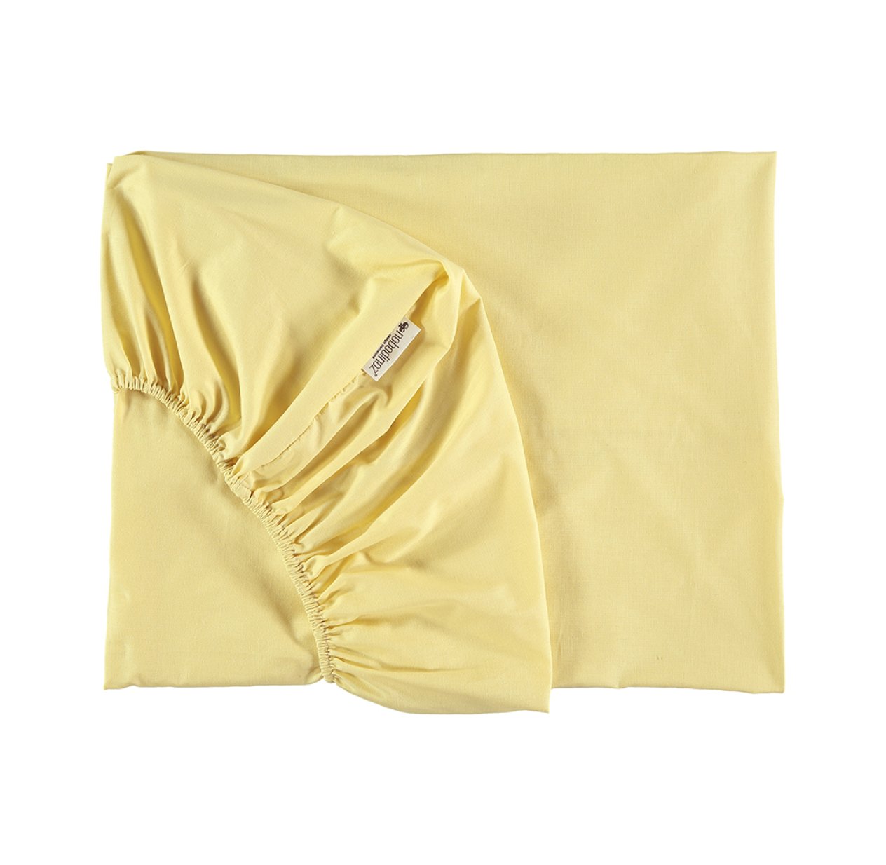 Drap housse Alhambra - Jaune pâle