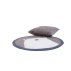 Tapis Pasu Grizzly en feutre 120 cm - Gris