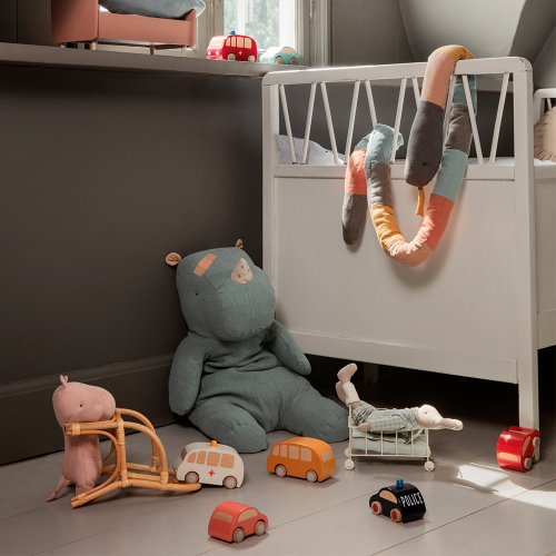 Ambulance en bois à friction