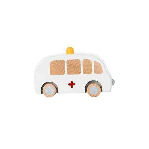 Ambulance en bois à friction