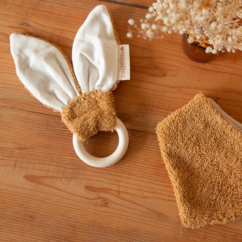Anneau de dentition lapin So Cute - Caramel