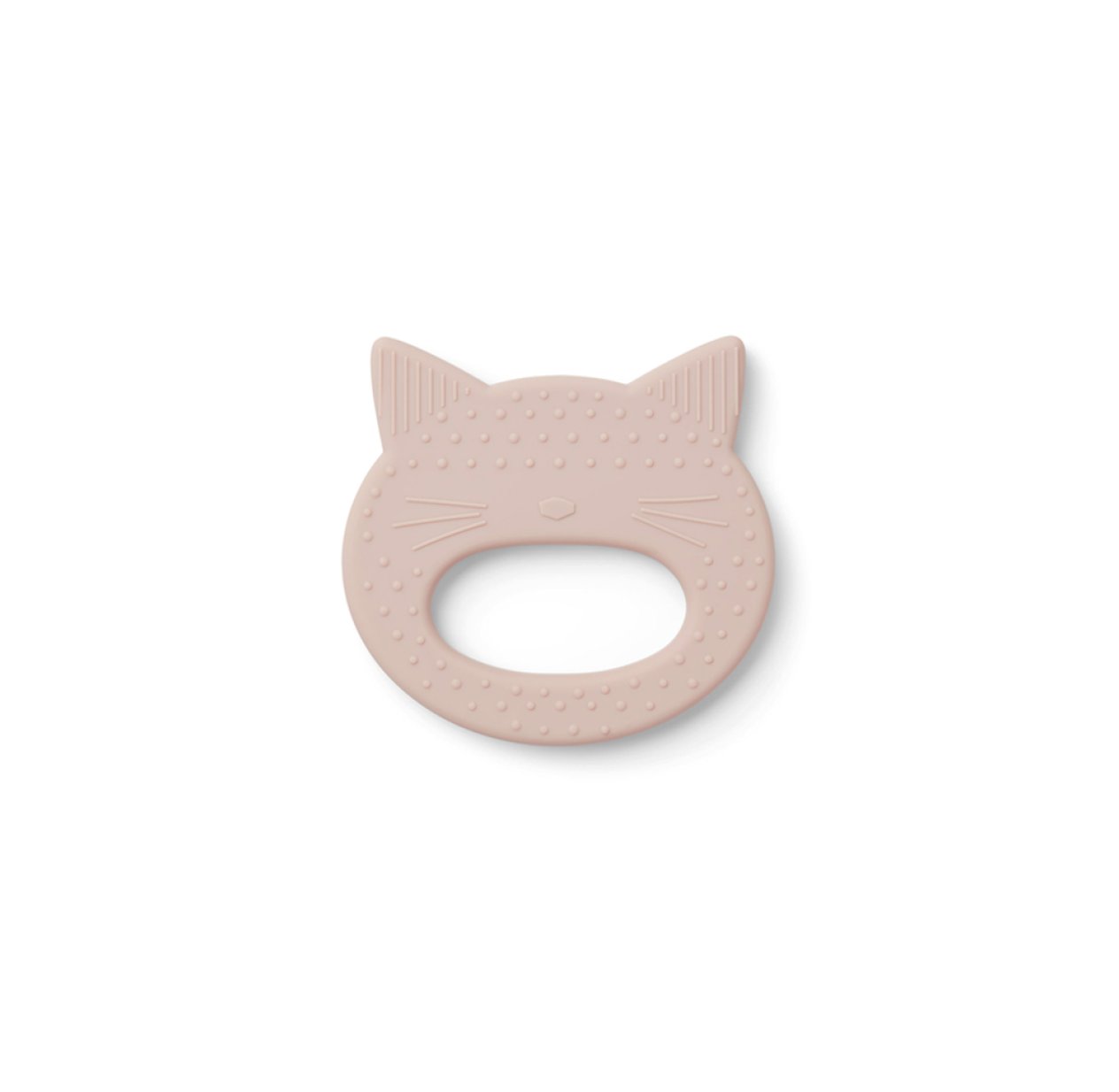 Anneau de dentition Chat Gemma - Rose pastel
