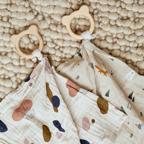 Anneau de dentition et lange Dines Ours Polaire