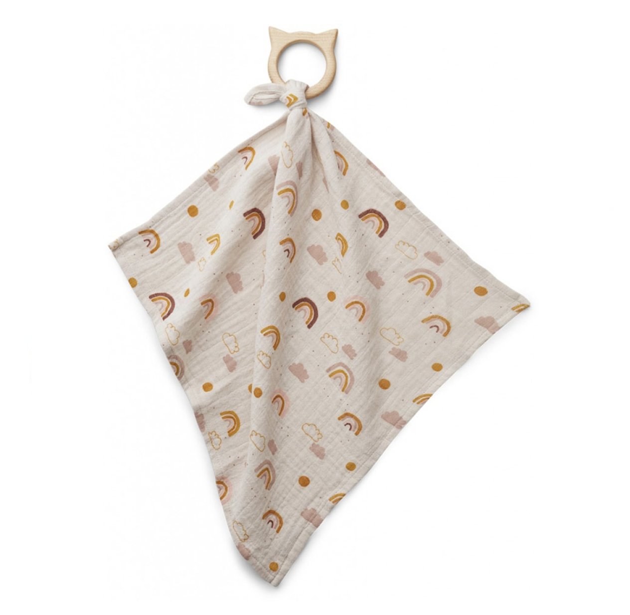 Anneau de dentition et lange Dines Rainbow Love