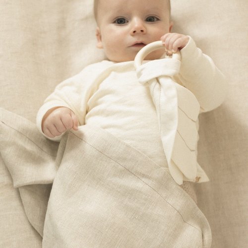 Anneau de dentition Lin Français - Blanc