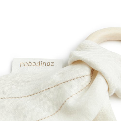 Anneau de dentition Lin Français - Blanc