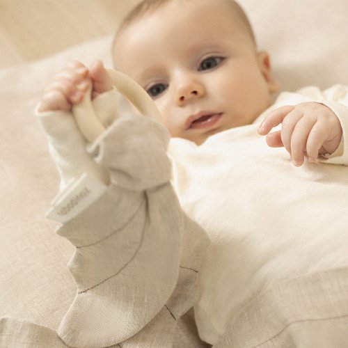 Anneau de dentition Lin Français - Greige