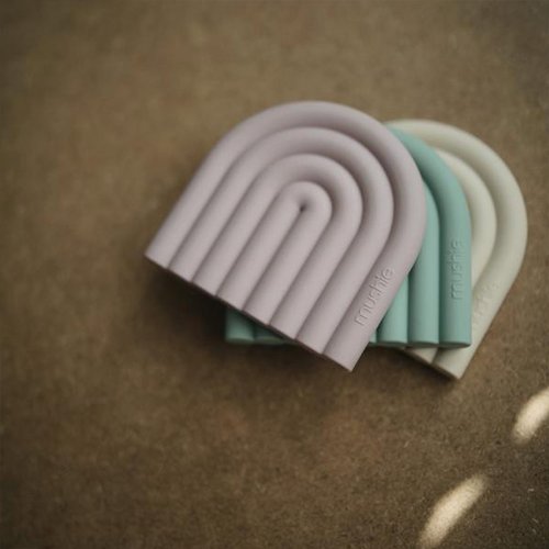 Jouet de dentition Arc-en-Ciel - Mauve