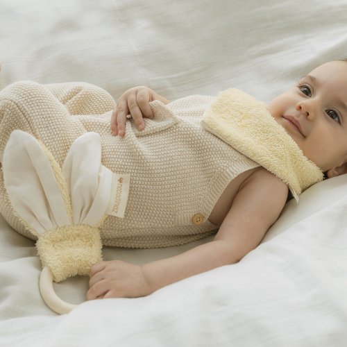 Anneau de dentition Lapin So Cute - Vanille