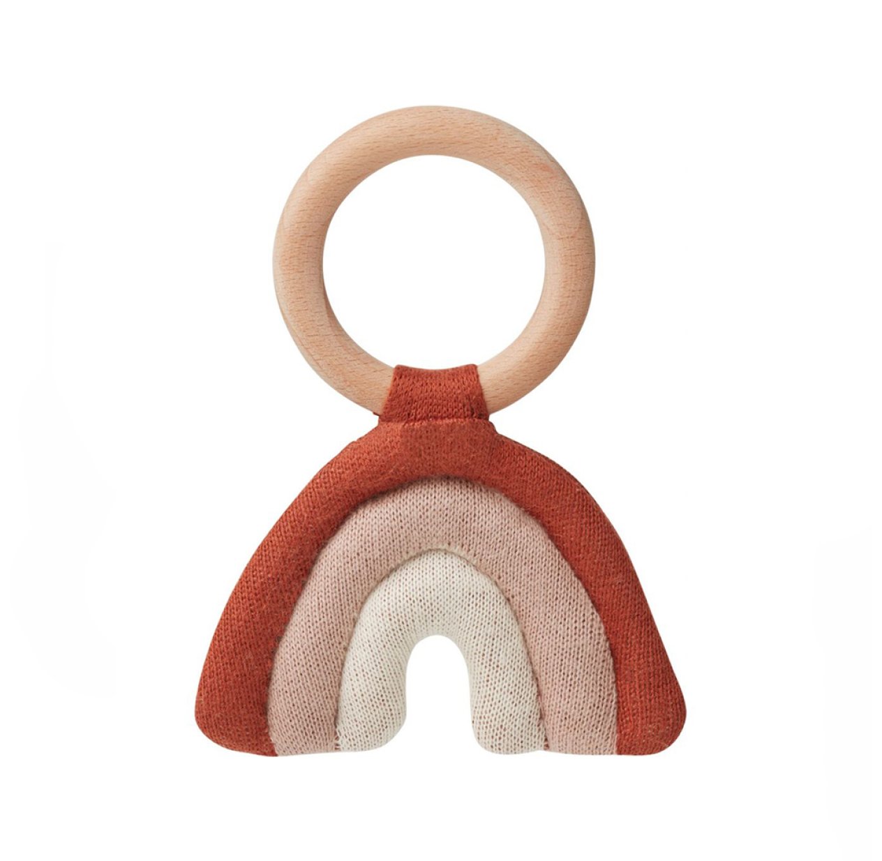 Anneau de dentition Aria Arc-en-ciel - Rouille