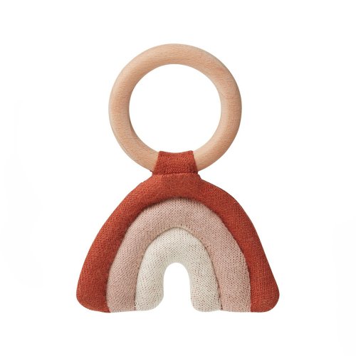 Anneau de dentition Aria Arc-en-ciel - Rouille