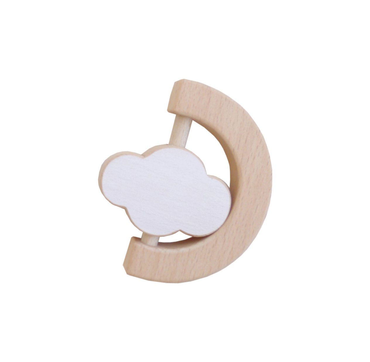 Hochet de dentition nuage Cloud - Blanc