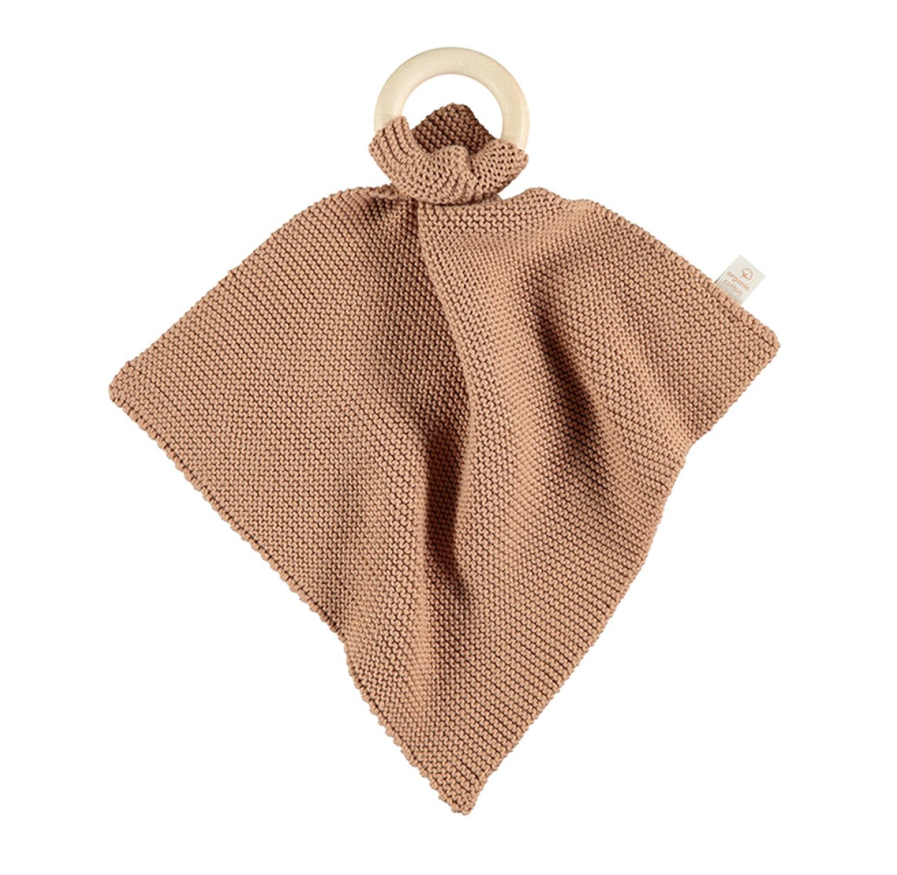 Anneau de dentition et doudou So Natural - Biscuit