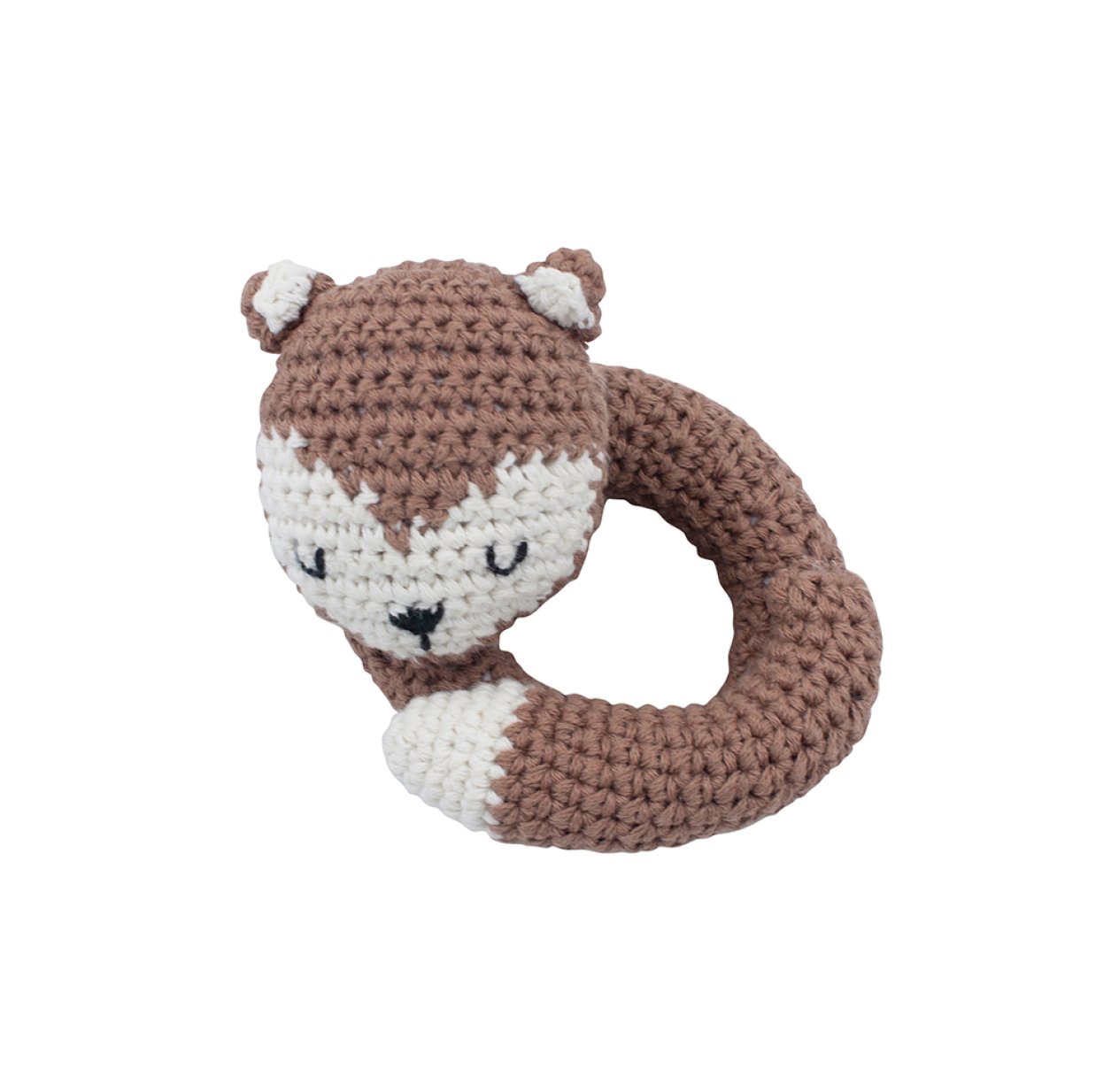 Anneau hochet Renard