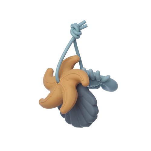 Jouets de dentition Coquillages Tonk - Bleu