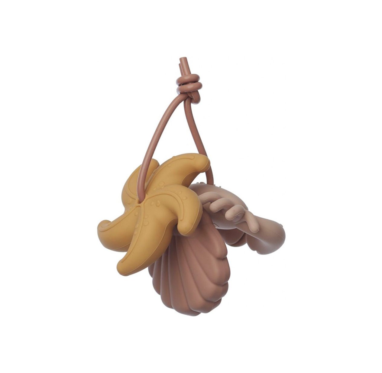 Jouets de dentition Coquillages Tonk - Rose