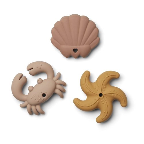 Jouets de dentition Coquillages Tonk - Rose