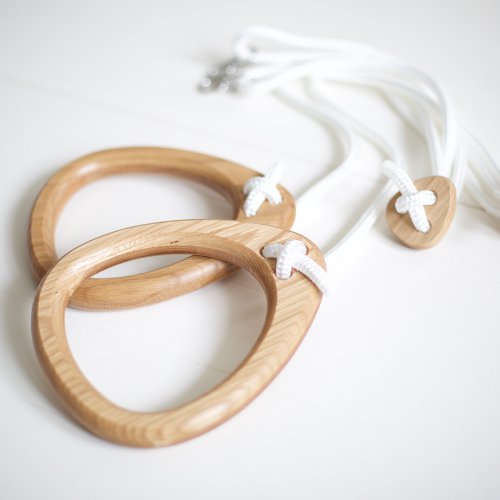 Anneaux de gymnastique - Blanc