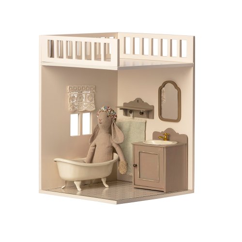 Maison de Poupée Annexe - Salle de Bain