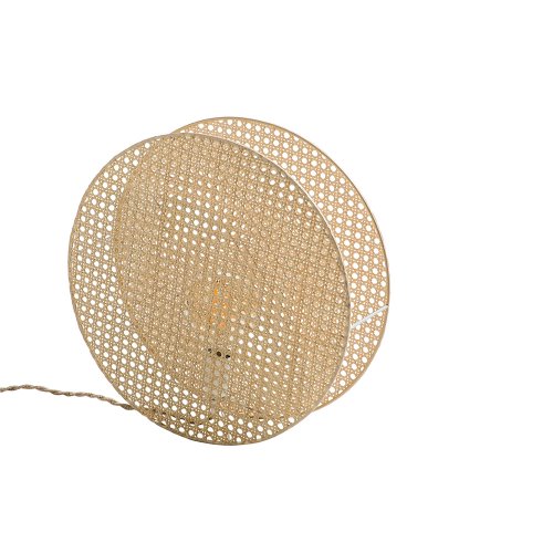 Lampe Applique Moon Cannage - Large