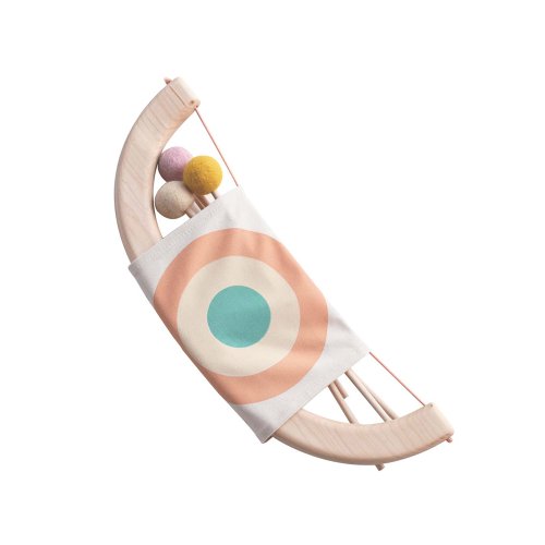 Arc en bois et flèches avec cible - Pêche