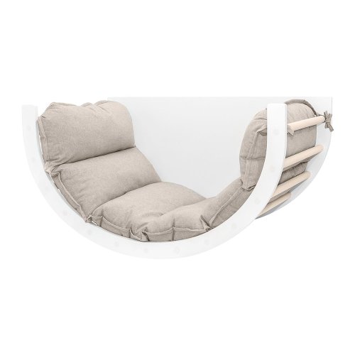 Arche d'escalade LUOTO - Blanc/Bois