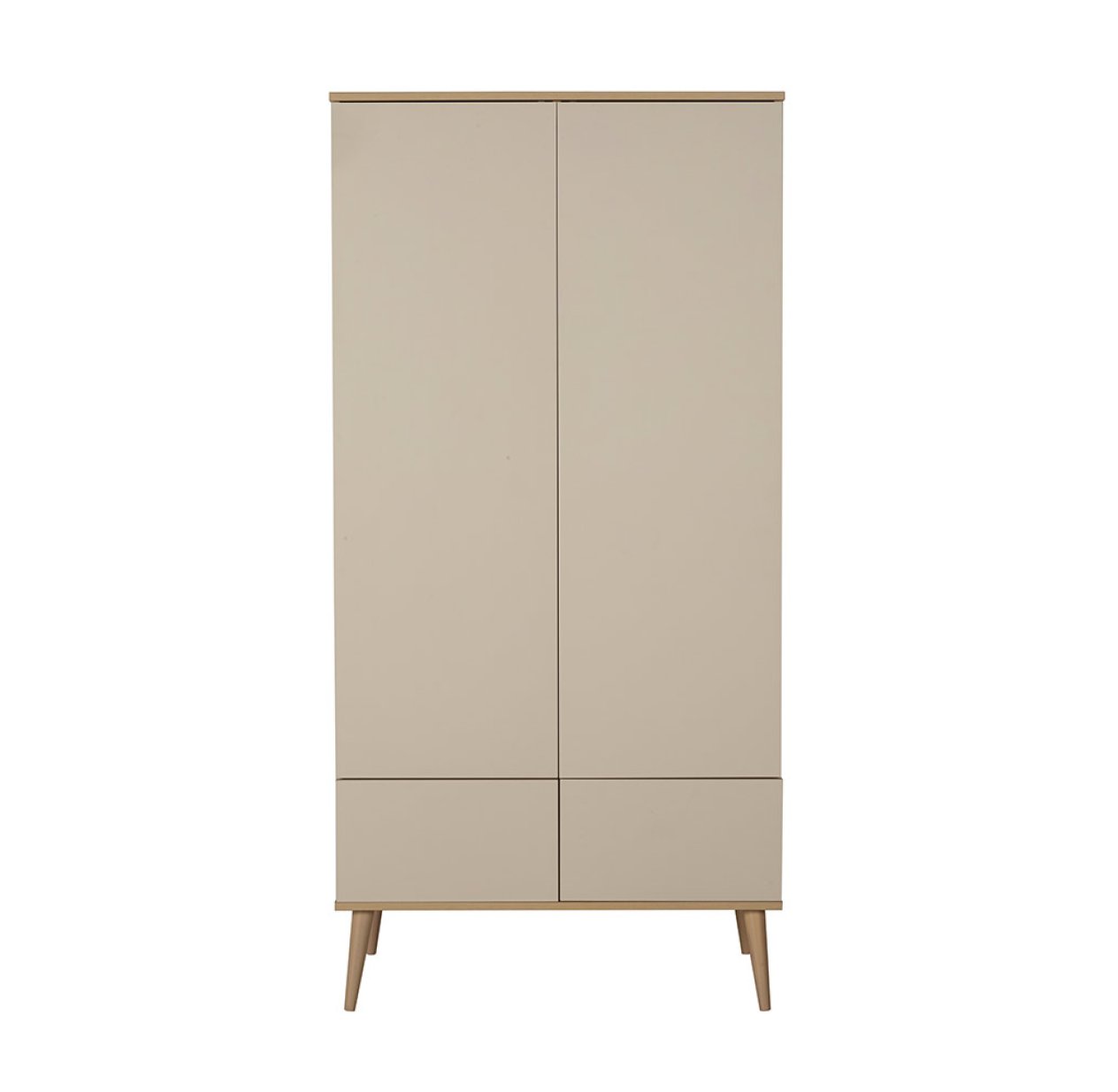 Armoire Flow - Argile / Chêne