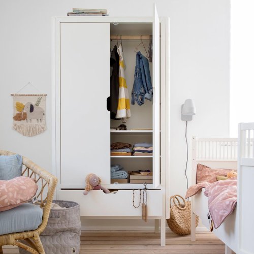 Armoire 2 portes - Blanc