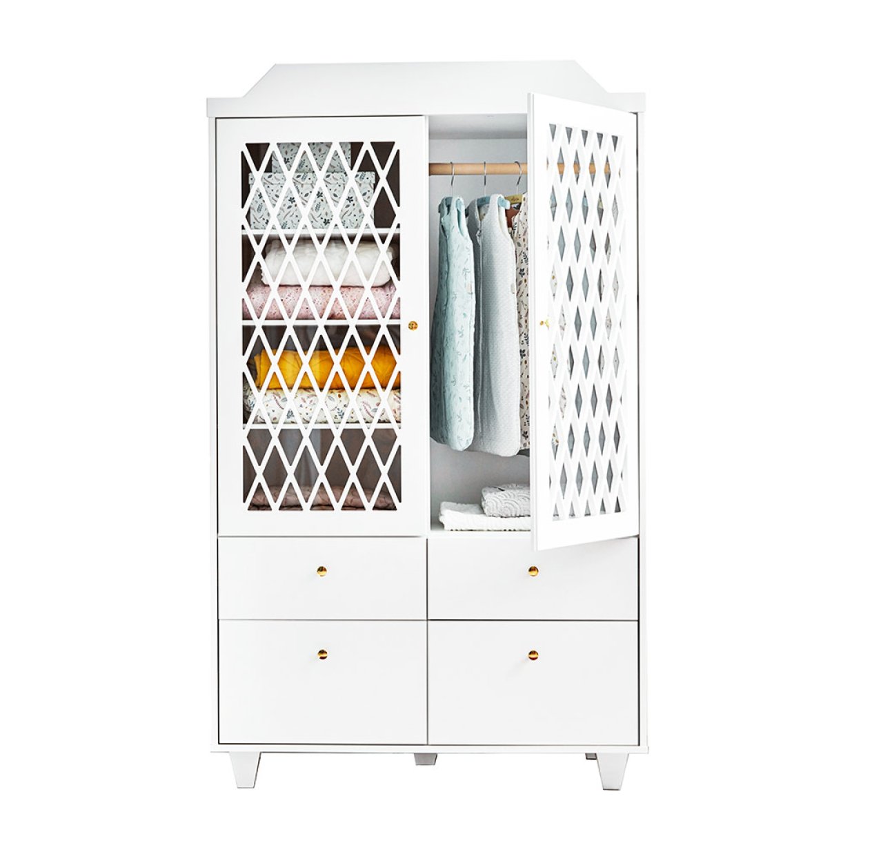 Armoire Harlequin - Blanc