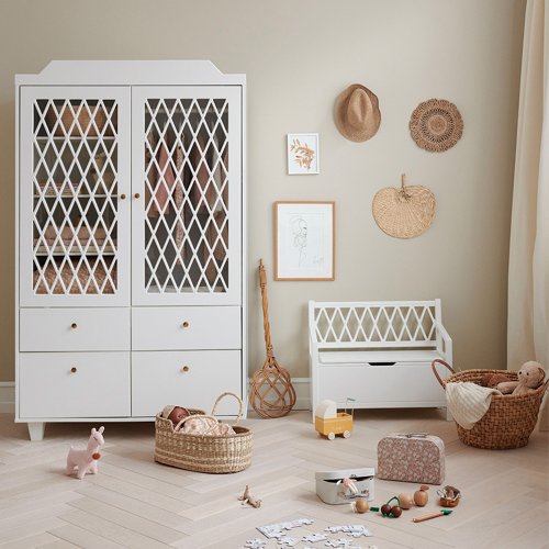 Armoire Harlequin - Blanc