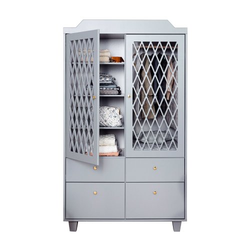 Armoire Harlequin - Gris clair