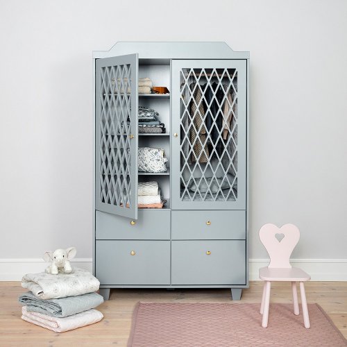 Armoire Harlequin - Gris clair