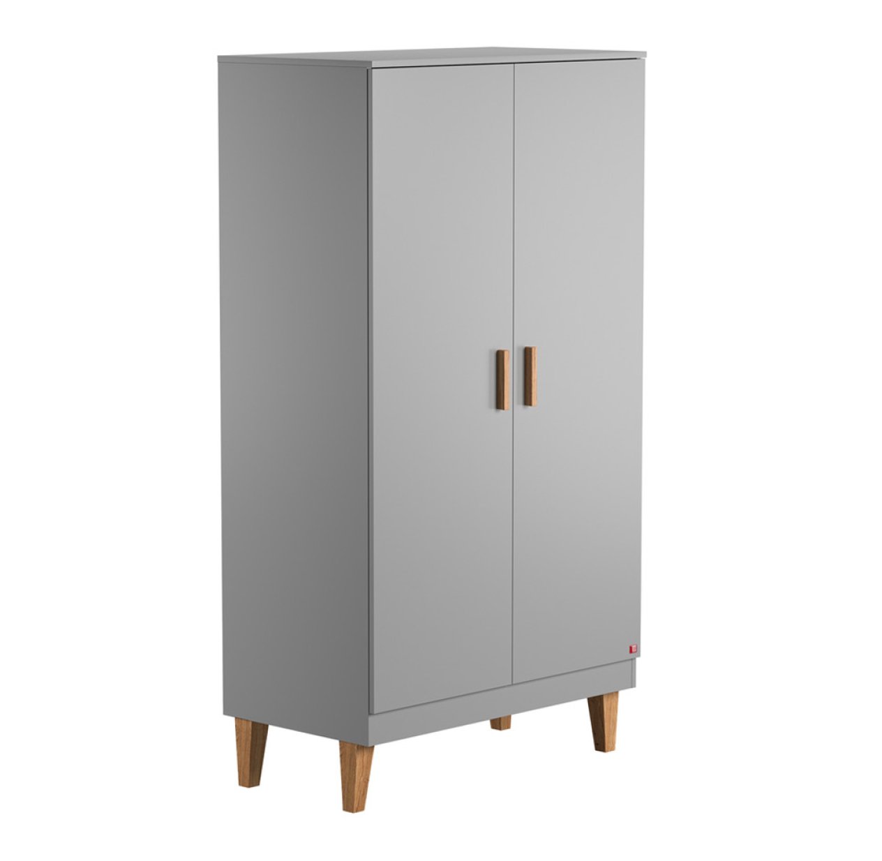 Armoire 2 portes Lounge - Gris clair