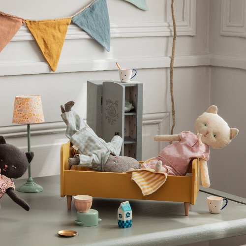 Armoire Vintage Miniature Mini - Gris