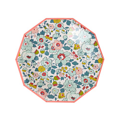 12 petites assiettes Liberty Betsy