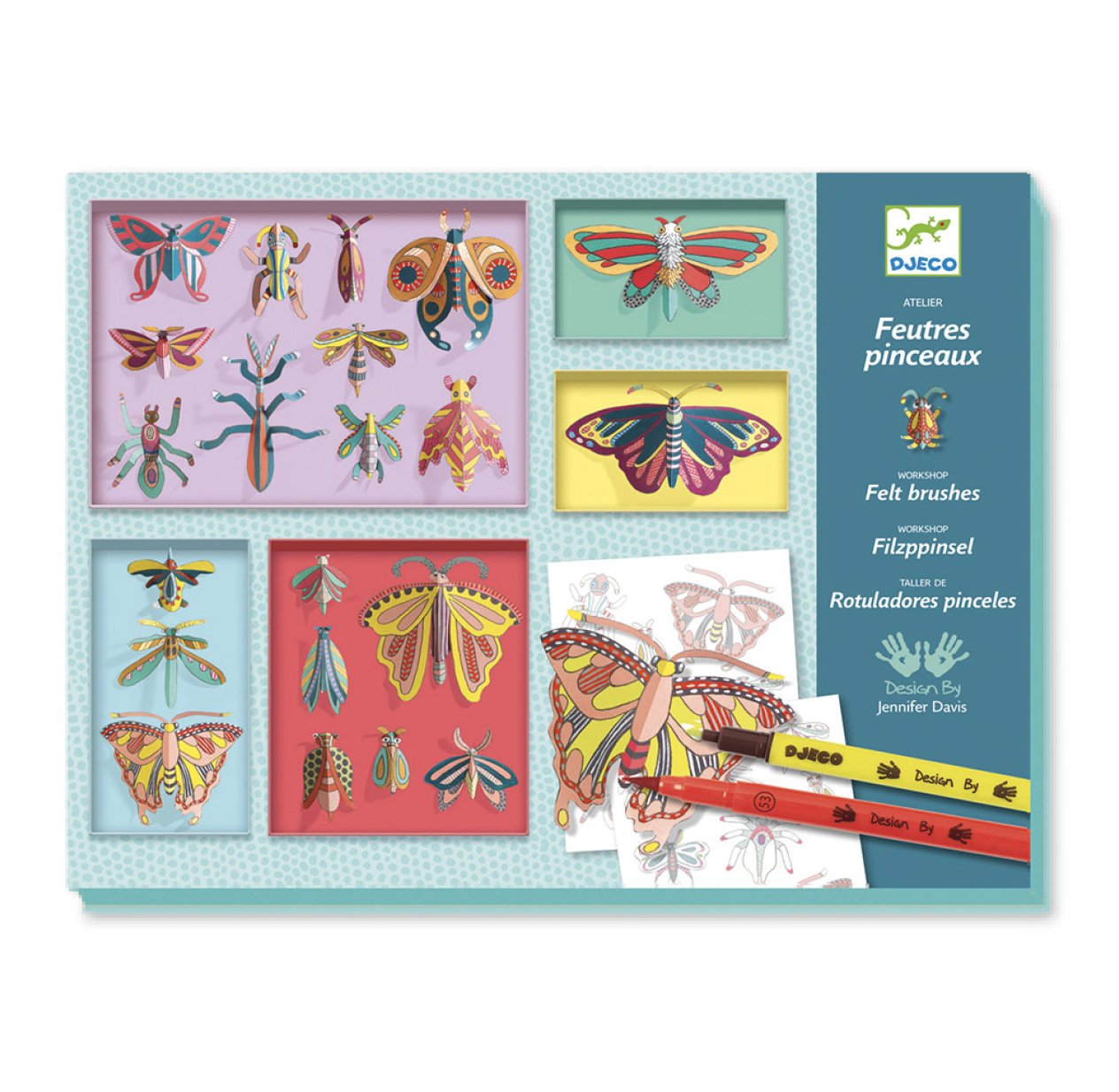 Feutres pinceaux - Cabinet de Curiosités