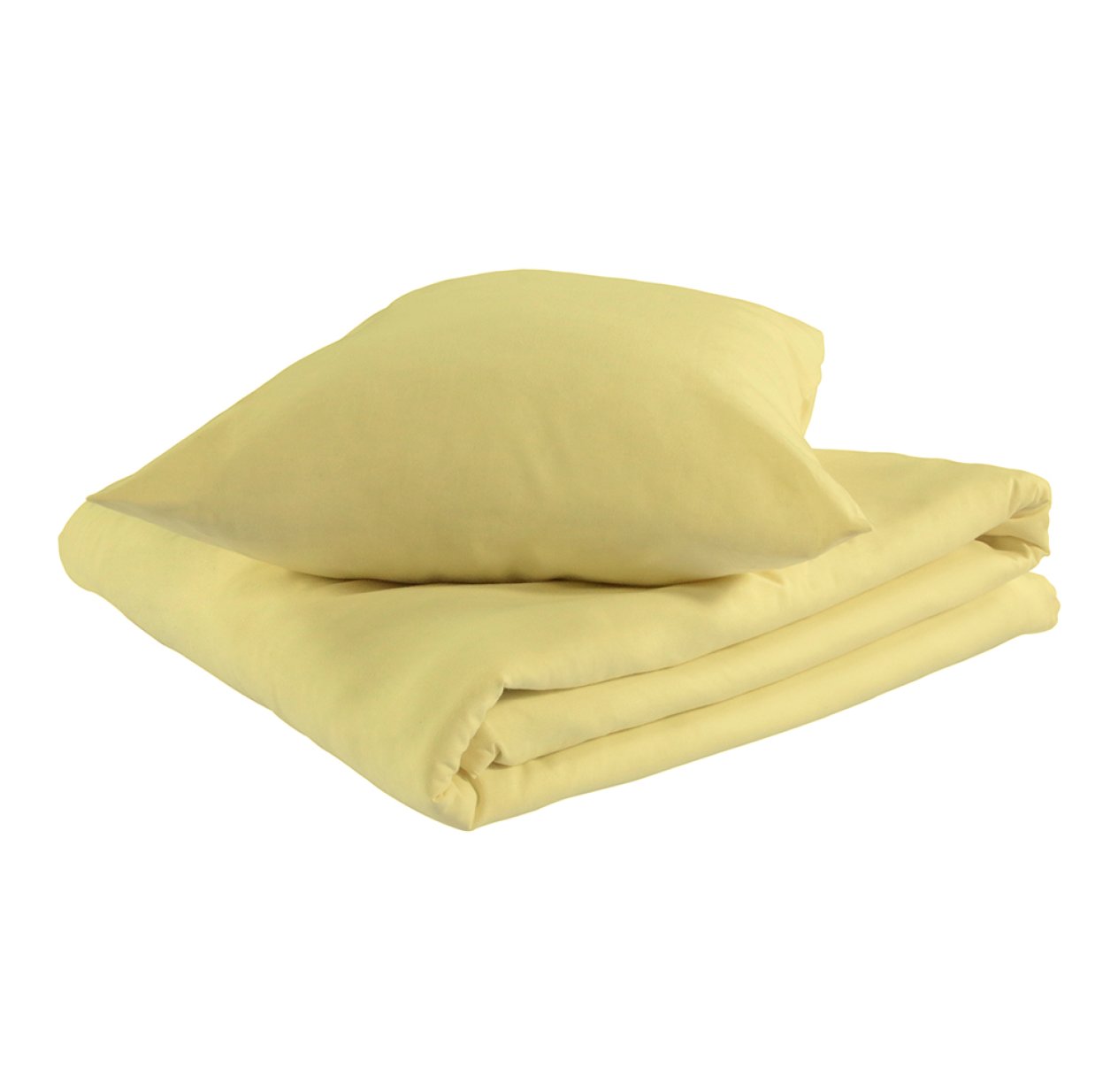 Parure de lit Atlas - Jaune pâle