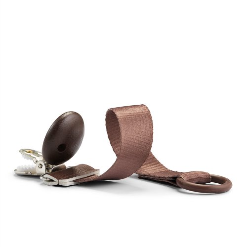 Attache-Tétine Bois - Chocolat