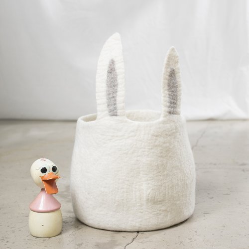 Calebasse en feutre Pasu Bunny - Naturel