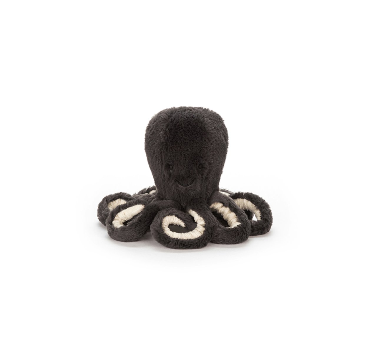 Peluche Inky la pieuvre Baby - Noir