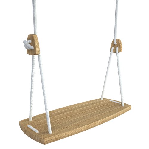Balançoire en chêne - Blanc
