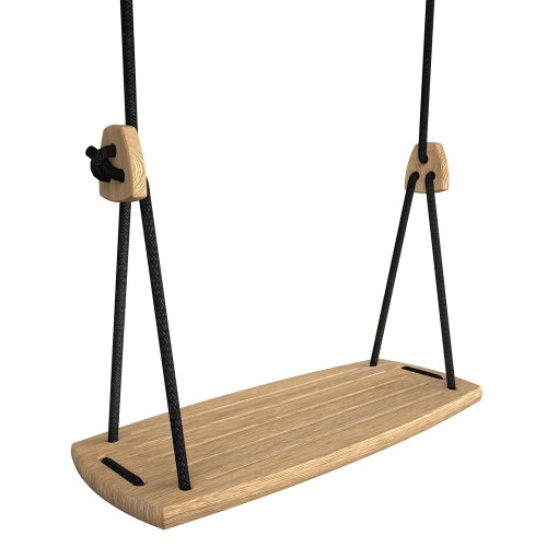 Balançoire en chêne - Noir