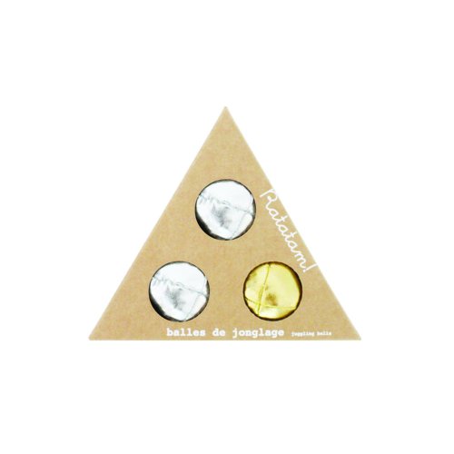 Balles de Jonglage - Or / Argent