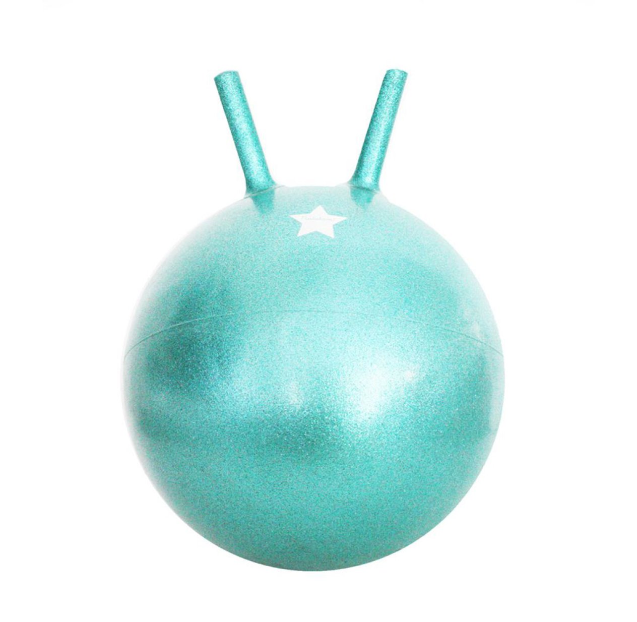 Ballon Sauteur pailleté - Menthe