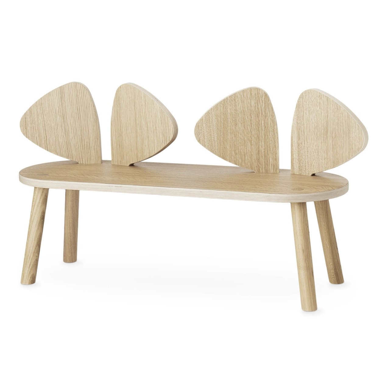 Banc enfant Mouse - Chêne